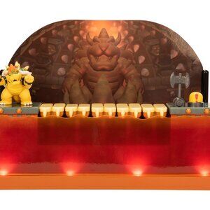 Super Mario Deluxe Bowser Battle Playset